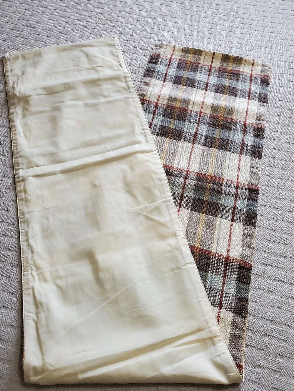 Hobby Lobby Fall Plaid Runner Bed Sofa Couch Table Decor
